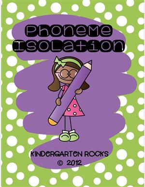 Phoneme Isolation 