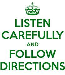 listen carefully 