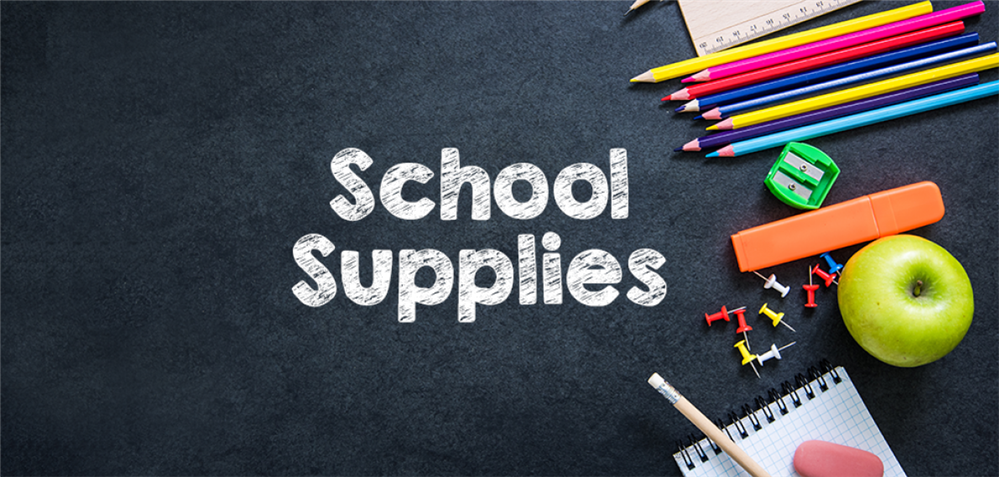 Recommended School Supplies